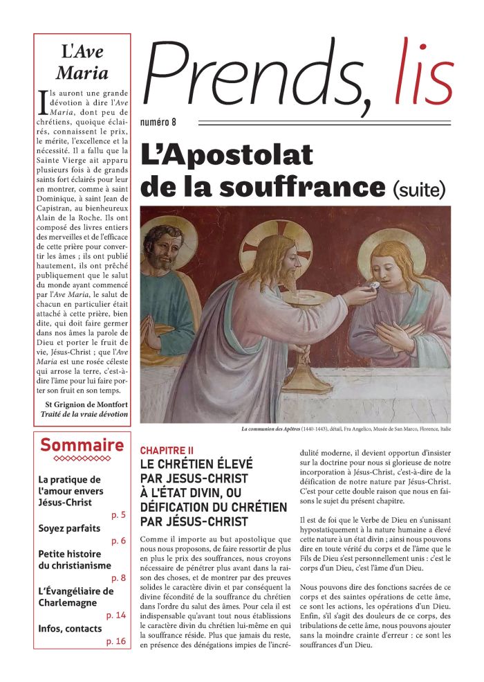 La souffrance du chrétien