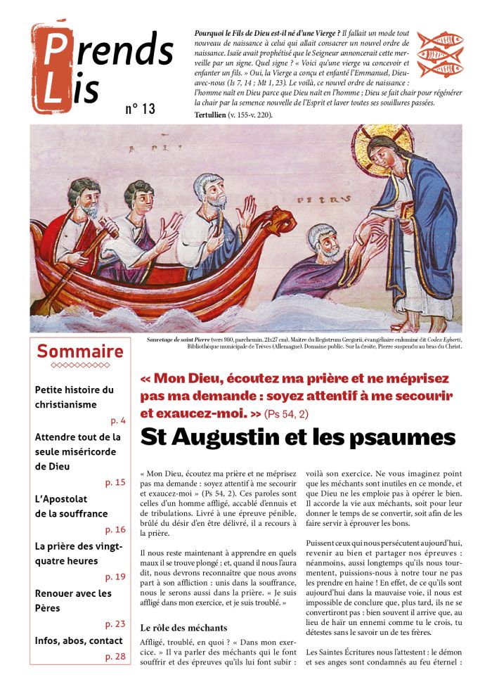 St Augustin et les psaumes