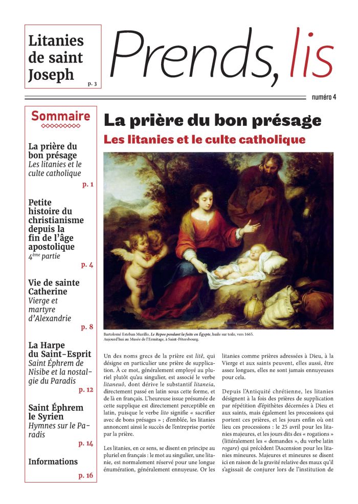 Les litanies et le culte catholique
